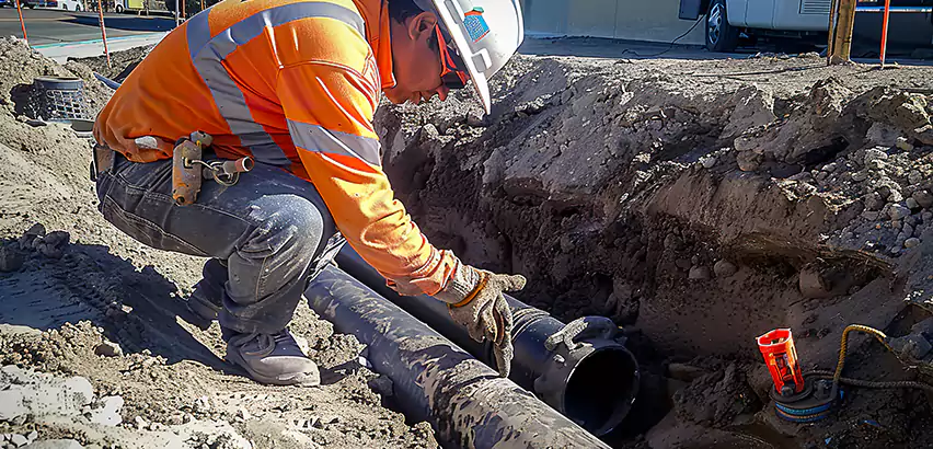 Professional Underground Pipe Repair Services in Ronkonkoma, NY.